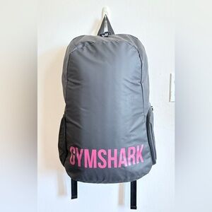 GYMSHARK - X-Series 0.1 Backpack - Black w/Pink logo - Brand New!